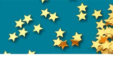 Confetti stars